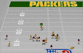 Front Page Sports Football Pro \'95
Packers vs. Vikings in Green Bay. Of couse it is butt cold out!