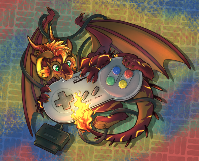 Lax Dragon Gamerderg by Deadbomb