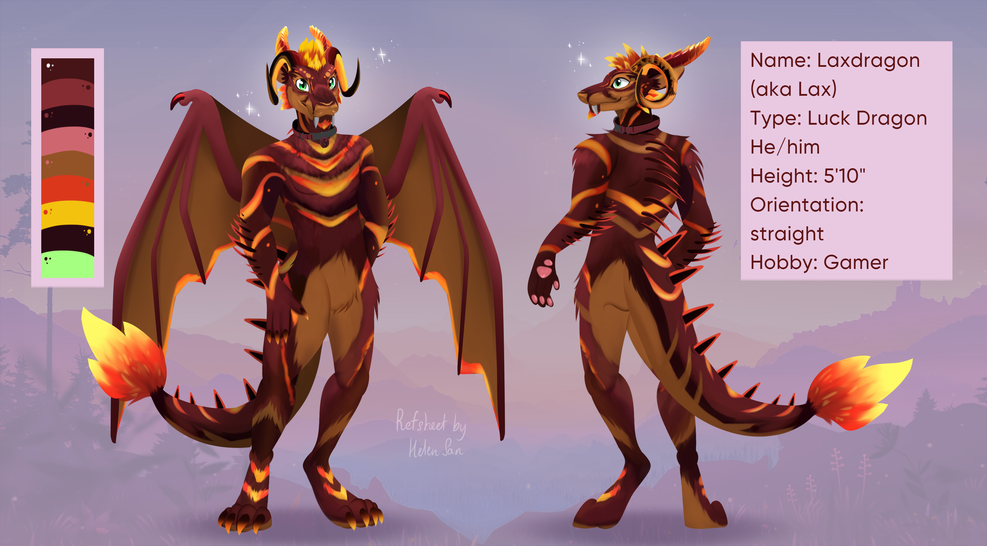 Lax Dragon Ref Sheet