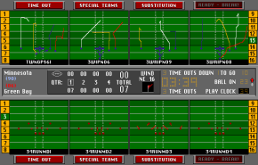 Front Page Sports Football Pro \'95
The play calling interface.