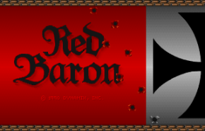 Red Baron title screen
