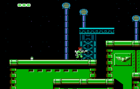 Bionic Commando. Looking for some bad guys. What, all gone?